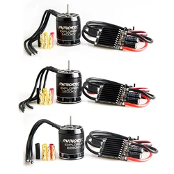 RhinoESC 540 RC AM32 Crawler ESC Power System Brushless Motor RM-S20 Combo 80A ESC for Axial SCX10 Traxxas TRX-4 TRX-6