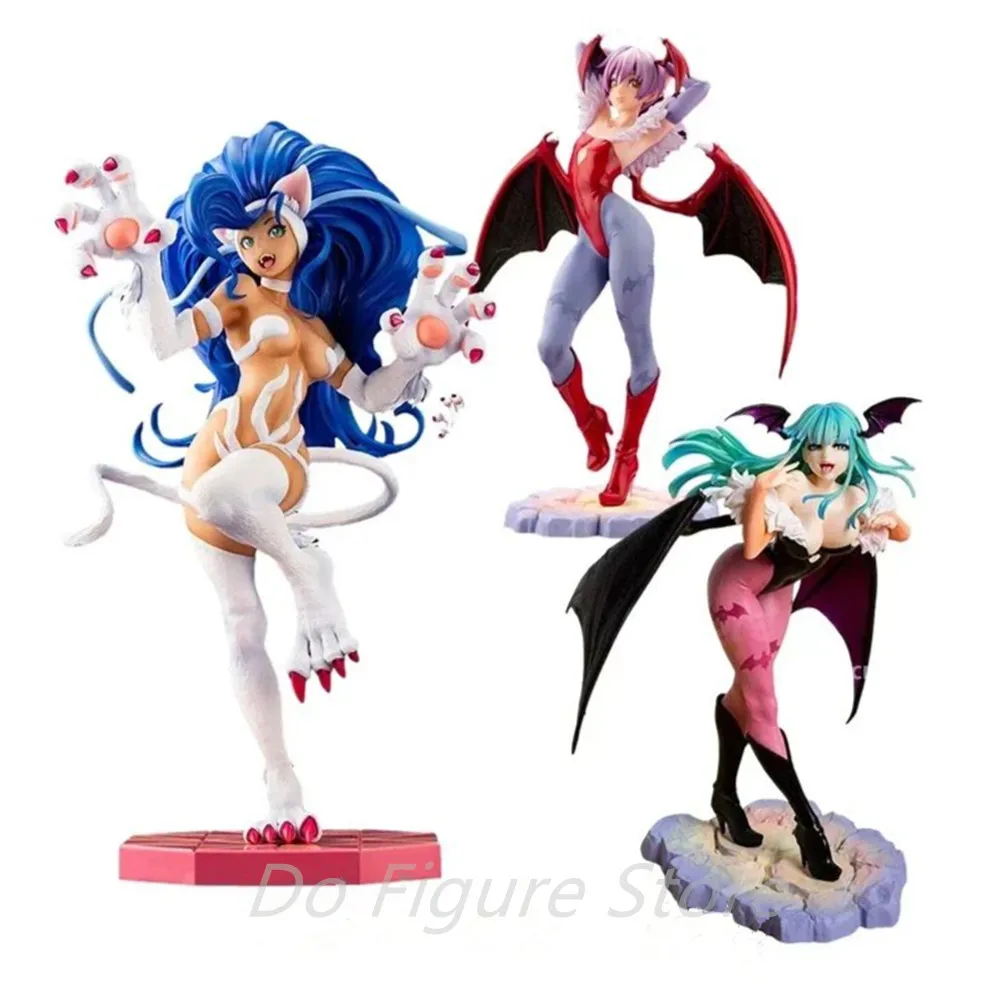 

Darkstalkers Morrigan Aensland Lilith Felicia аниме фигурка Коллекция Модель игрушки подарок на день рождения и Рождество на заказ