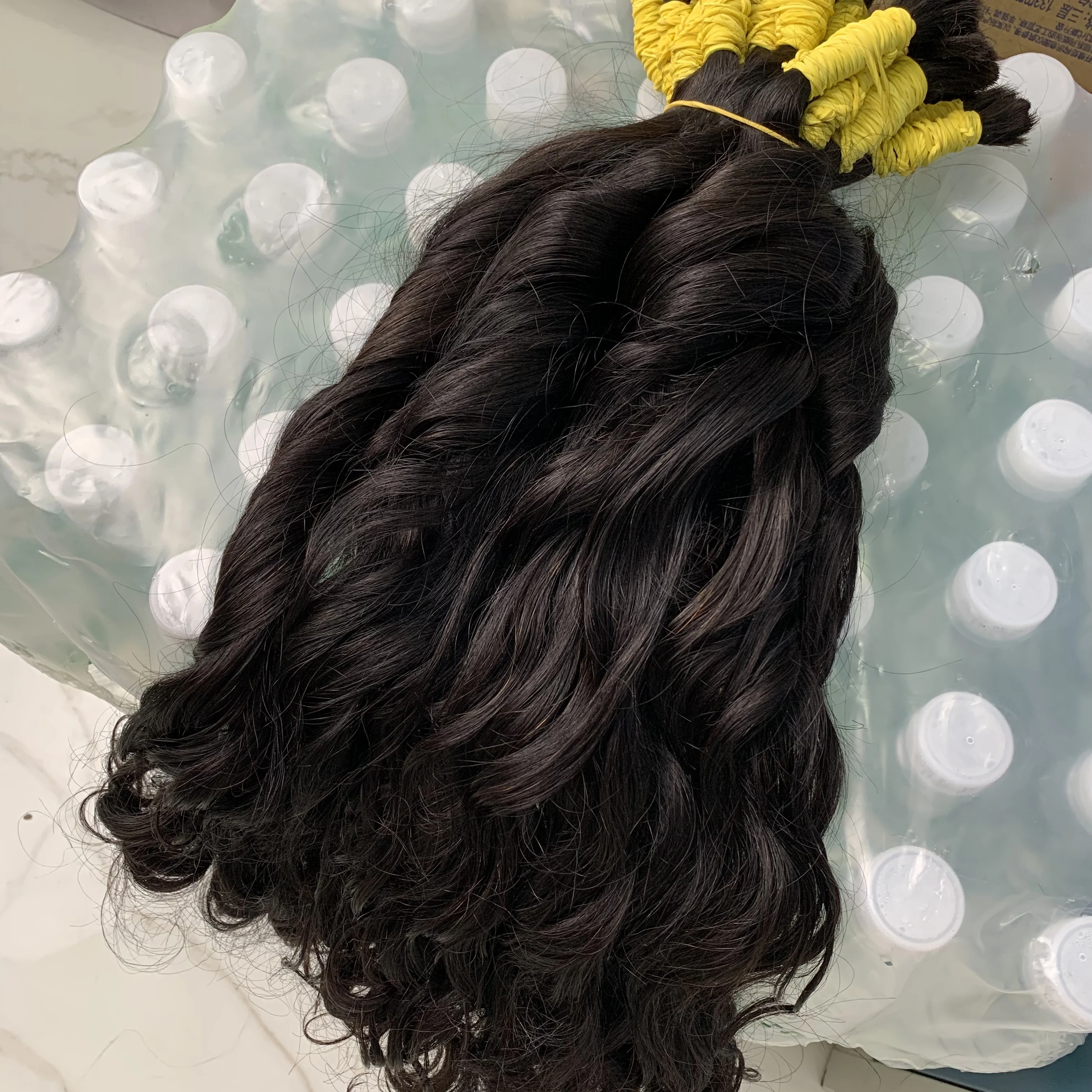 Объемная волна, пучки человеческих волос, 100% человеческие волосы, волна воды, индийские кудри, пучки волос 1/3/4 шт., оригинальные натуральные волосы для наращивания