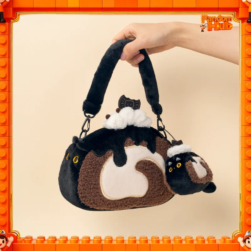 

Original Sofdoll Hanmiao Cat Roll Cute Black Cat Plush Bag Crossbody Itabag Shoulder Handheld Doll Bag Girl'S Birthday Gift