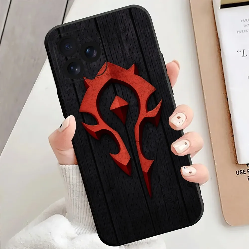 Game W-World of W-Warcraft Cool WOW Phone Case For iPhone 8 15 11 Mini Xr XS 14 13 12 X Pro Max Plus Shell