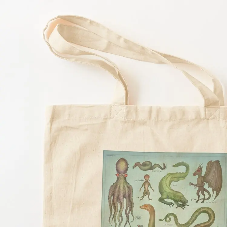 Cryptids - Cryptozoology species Tote Bag sac pour femme shopping cart bags canvas bags tote bag men's