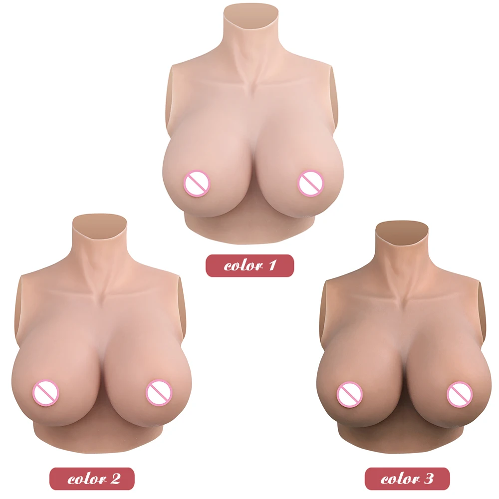 Eyung H Cup Silicone Breast Forms Fake Tits Enhancer For Crossdresser Drag Queen Fake Boobs Tits Breastplat Male To Female Sissy