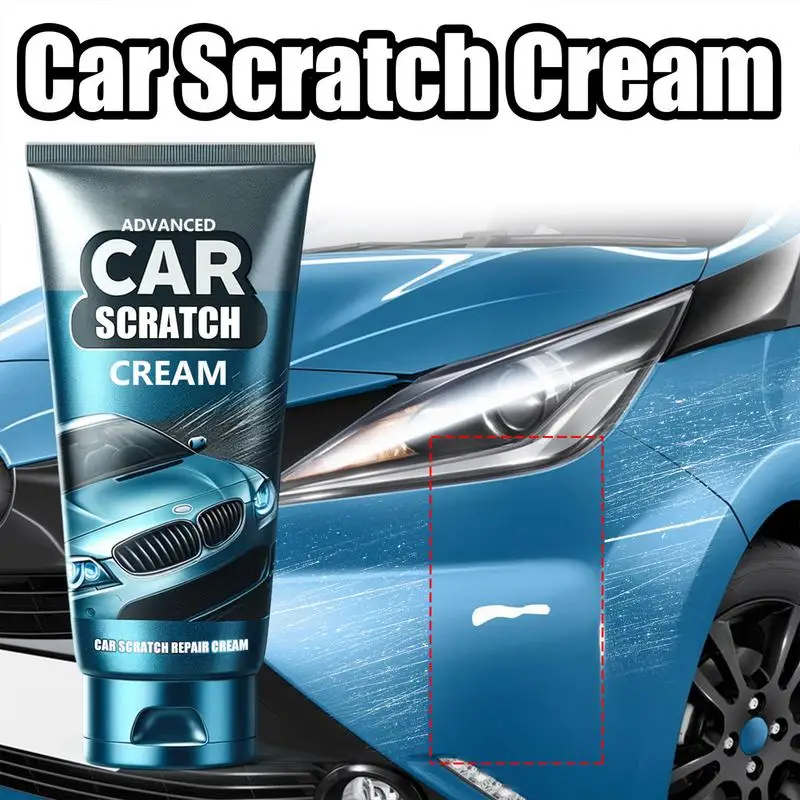 

Best Performing Scratch Remover Paste With Sponge 60ml Car Paint Scratch Repair Polishing Agent Durable Car Polish For Scratch