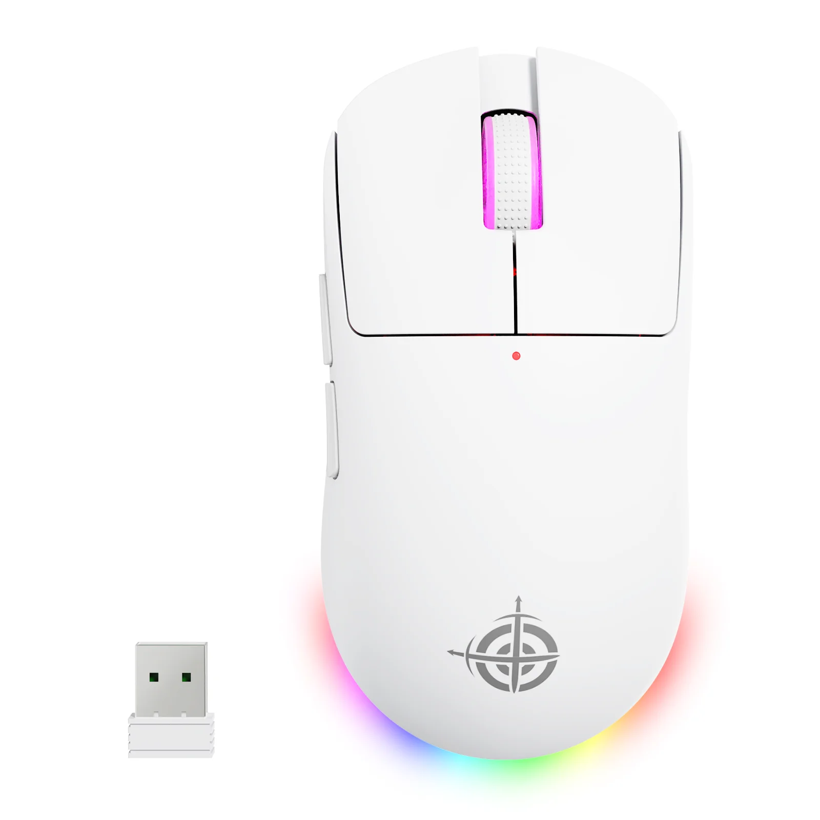 MAMBASNAKE X MAGIC-REFINER G6 Tri-Mode Wireless Gaming Mouse 72g Ultra Lightweight PAW3311 24000DPI 1000Hz RGB Ergonomic For PC