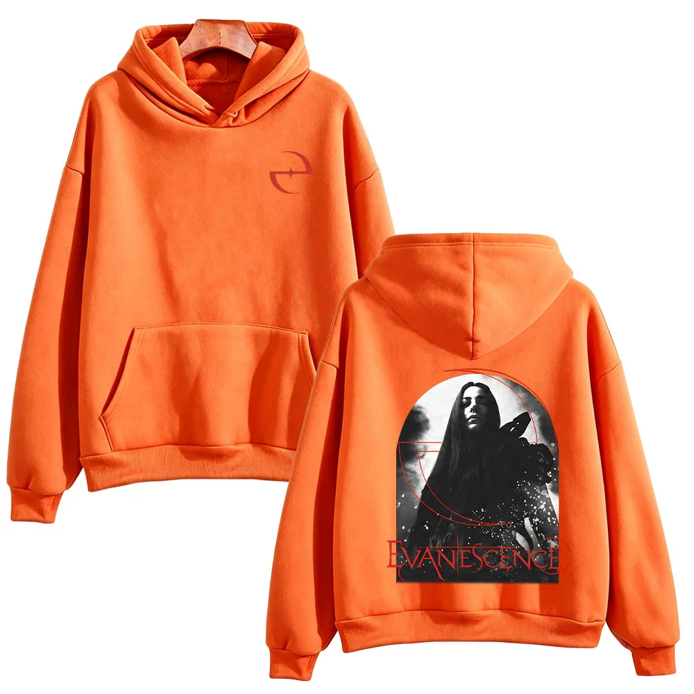 Sanctuary Logo Hoodie Evanescence Rockband Pullover Mode Unisex High Street Sweatshirts Lässige Langarm-Streetwear – Detail 12