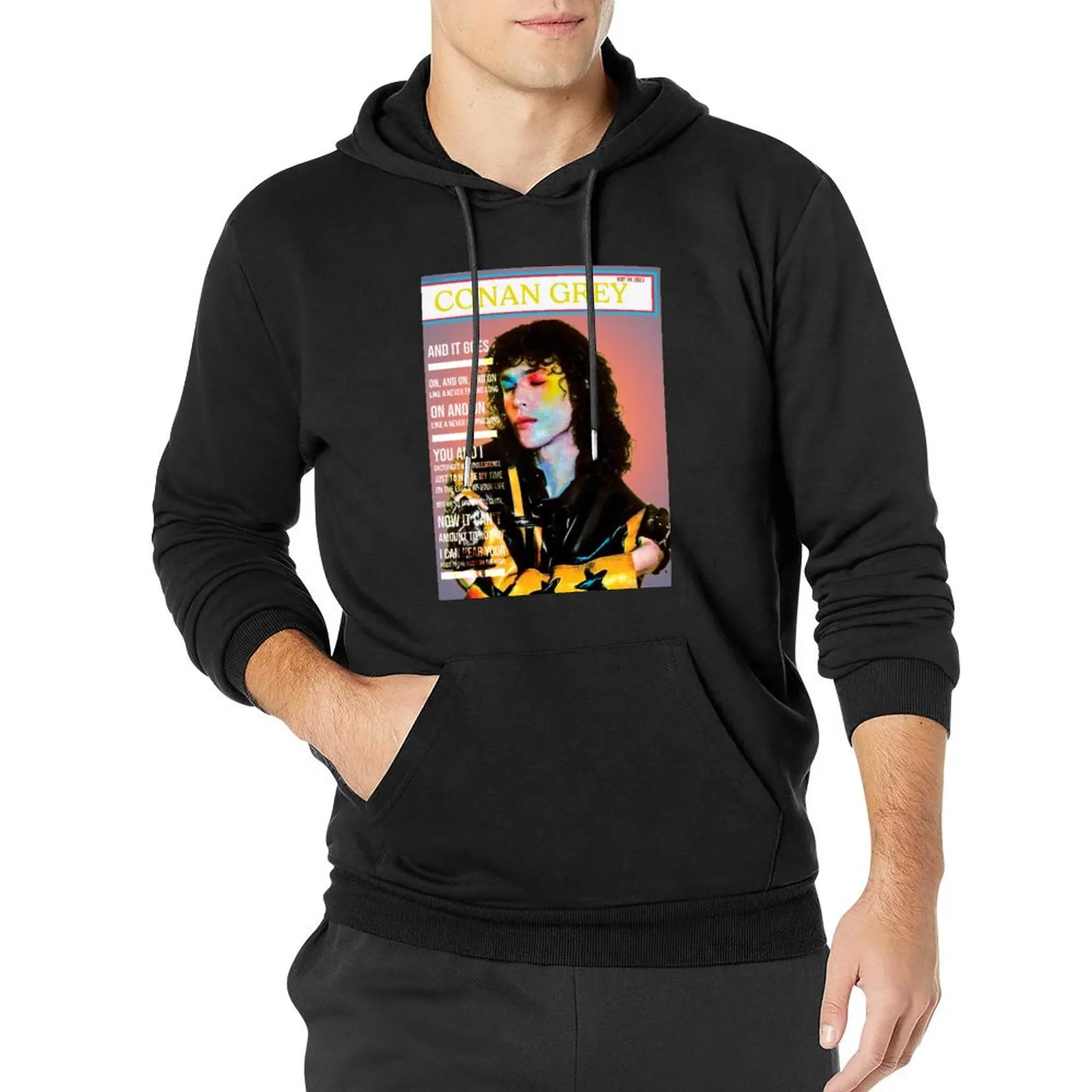 Conan Grey Never Ending Song Magazine Cover Pullover Hoodie hooded shirt mens clothing hoody