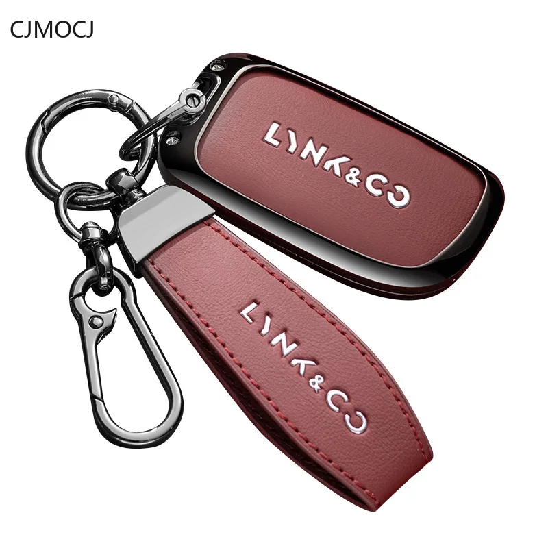 Premium Zinc Alloy Key Cover Case for Lynk & Co 900 / Z20 / Z10 (2025) - Protective Key Fob Shell Keybag Keychain
