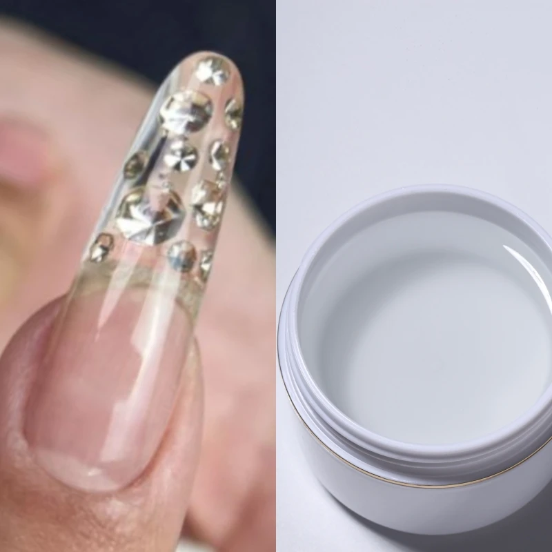 MSHARE Flüssiges Acrylgel Acrygel TPO Free Builder Nagelgel für Nägel Verlängerung Bau Selbstniveau Soak Off UV LED Gel Jar