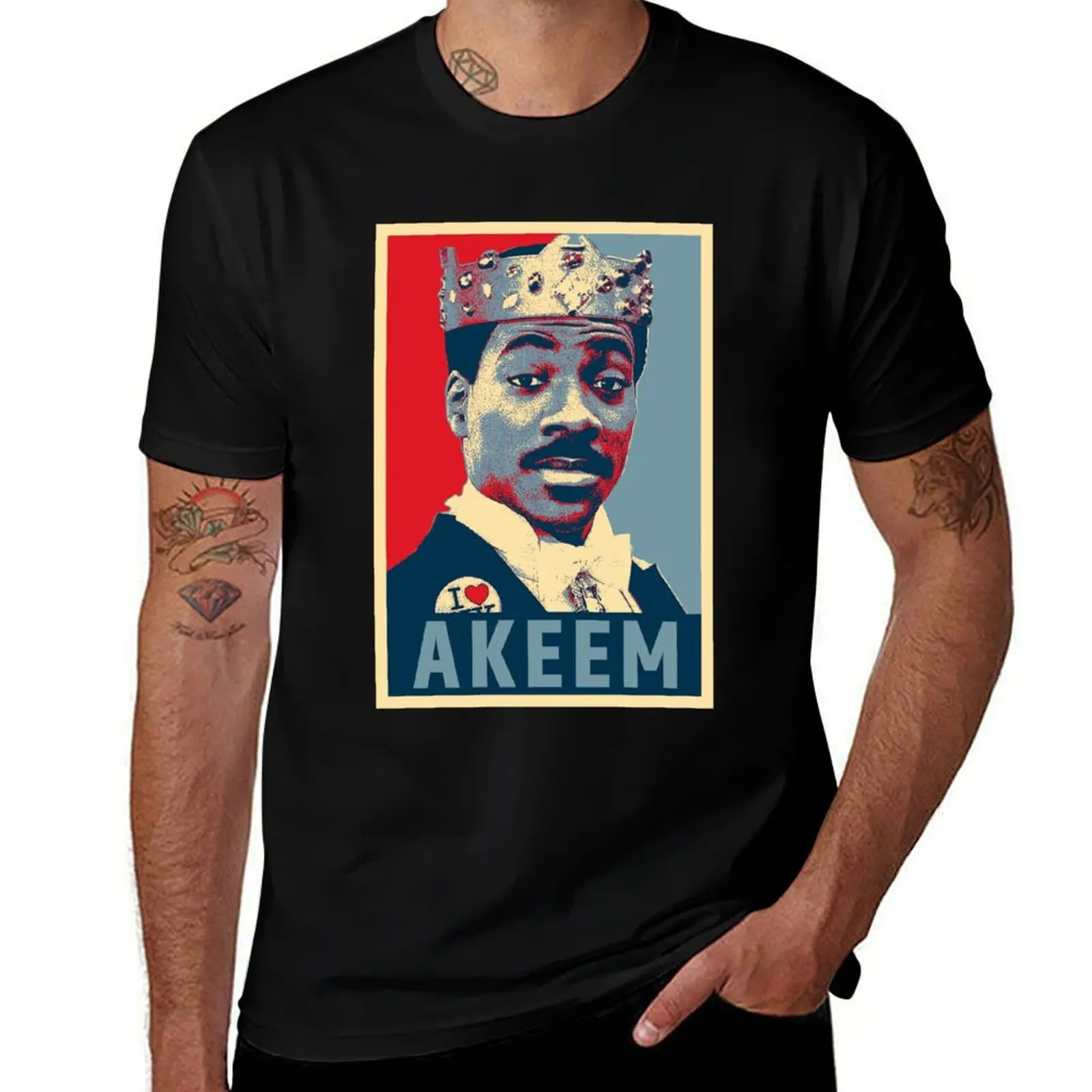 Camiseta Akeem Prince of Zamunda Hope, camiseta duradera de alta calidad