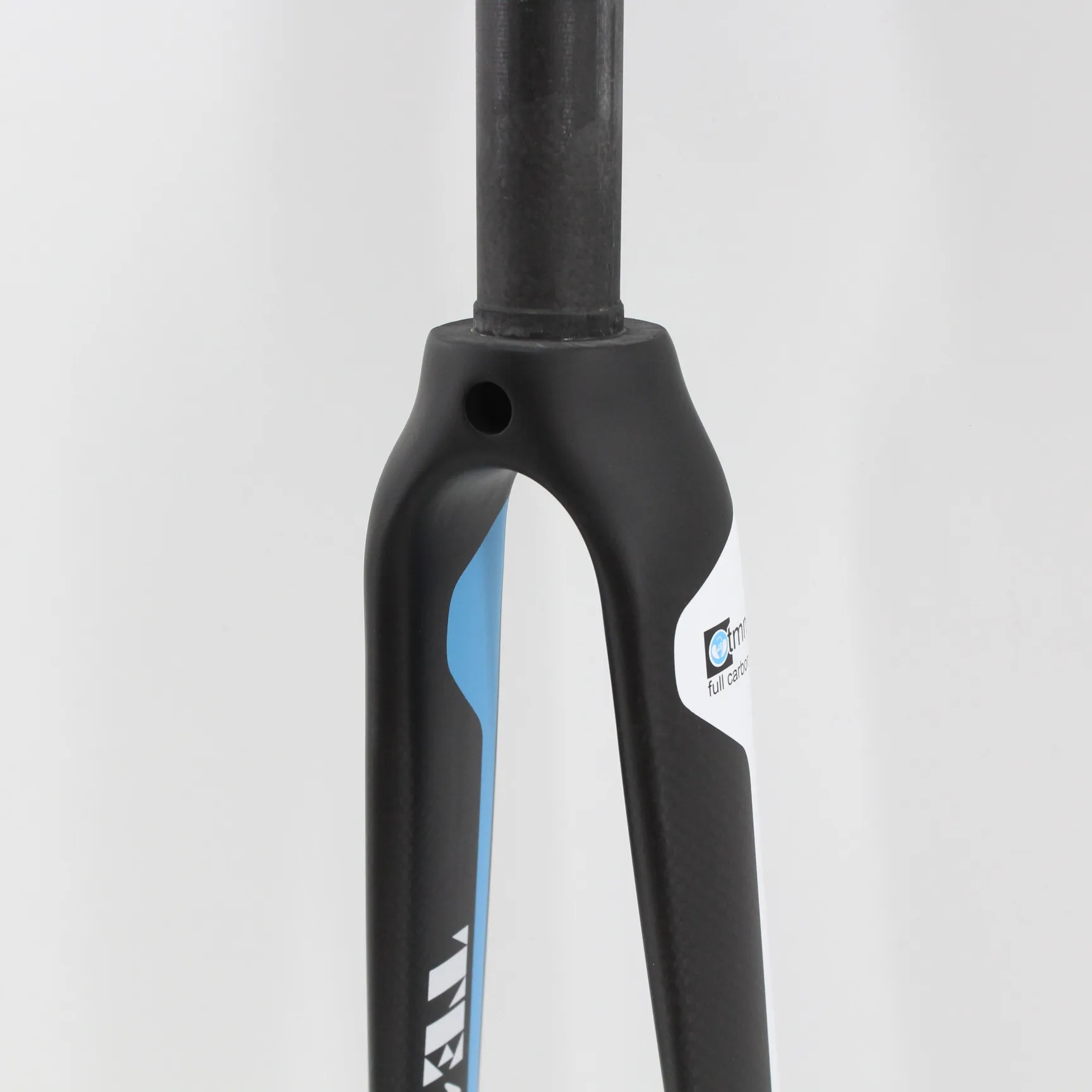 Neueste temani 700c Rennrad 3k Voll carbon Scheiben brems gabel Carbon Fahrrad Vorderrad gabel Hart carbon Teile 4 Farben – Detail 23