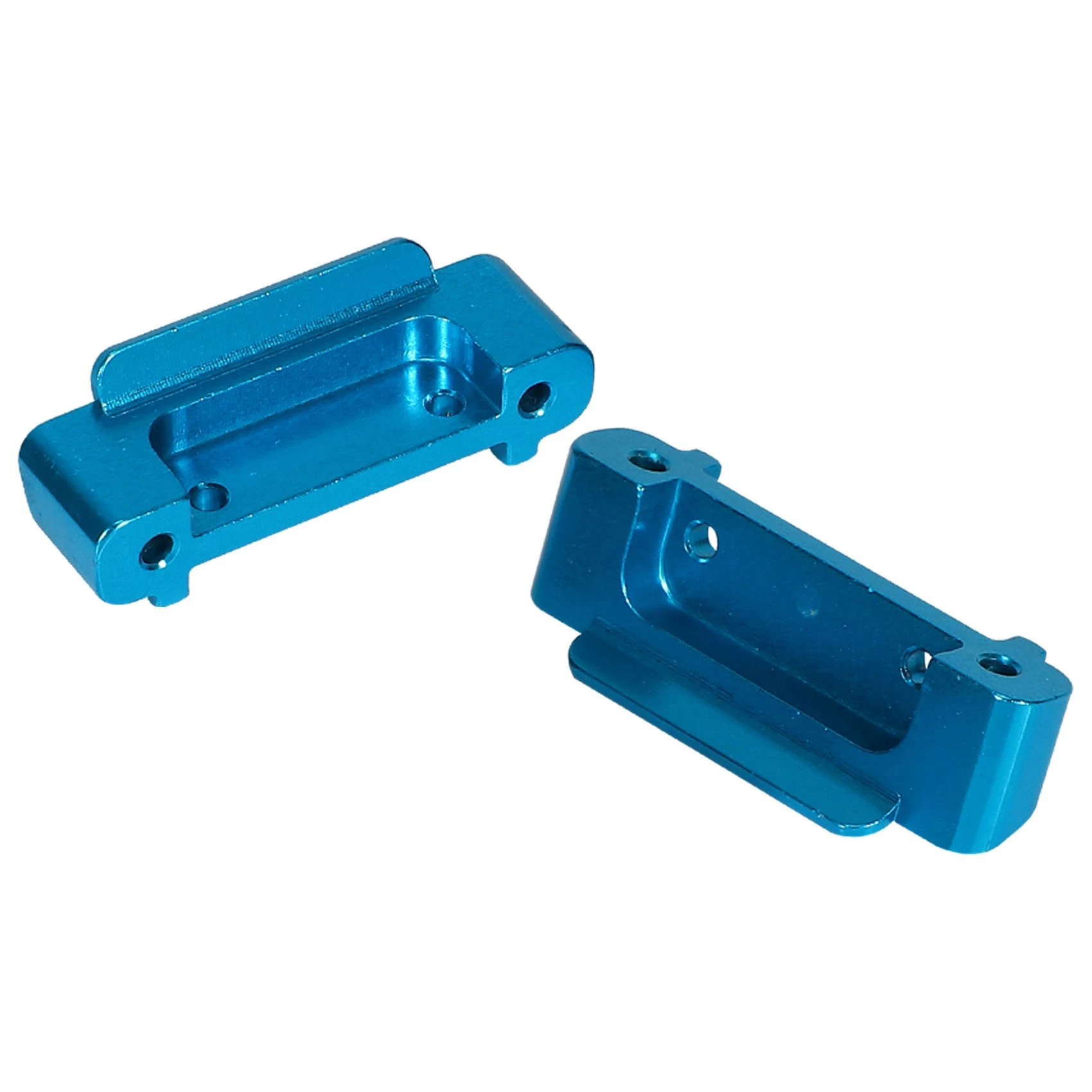 2pcs upgrade rc auto teile vorne hinten stoßstange für wltoys A959-B A969-B A979-B, blau