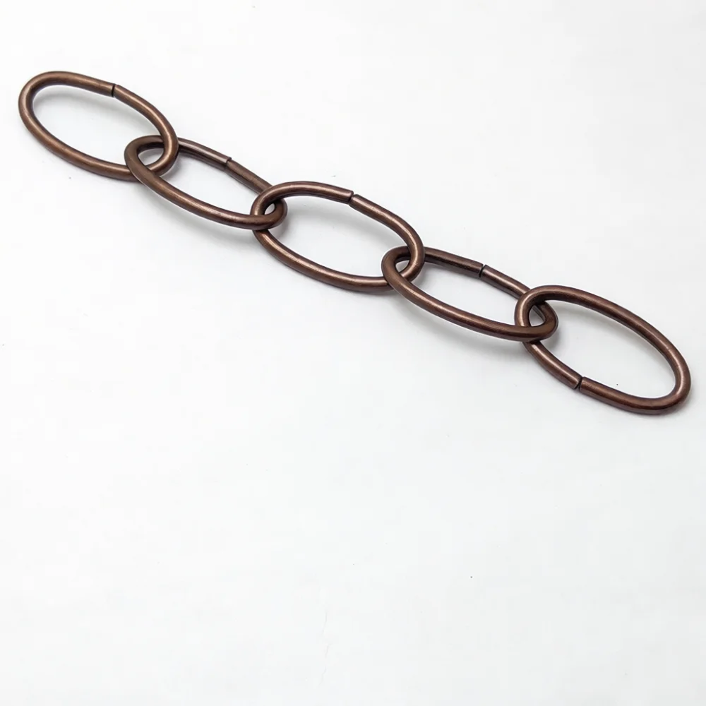 Retro Antique Bronze Iron Chain Hanging Kit For Pendant Lights Industrial Decorative Chandelier Lamp Support Fitting