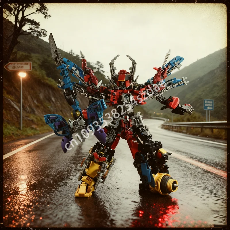 

1305pcs MOC King Ohger Tai Gattai Ohsama Technical Model Christmas Gift Building Blocks Assemble Toys Idea Education Brick Kids