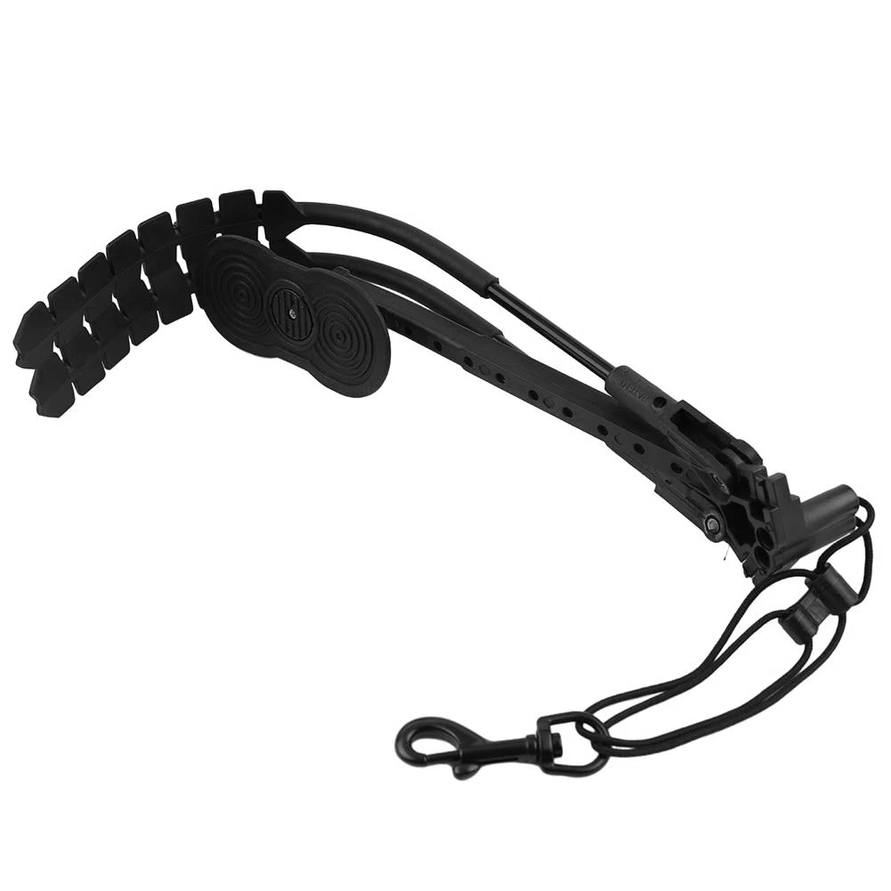 Saxophone Strap Enhanced Performance Saxophone Double Shoulder Strap Adjustable Neck Strap for Alto Tenor Soprano