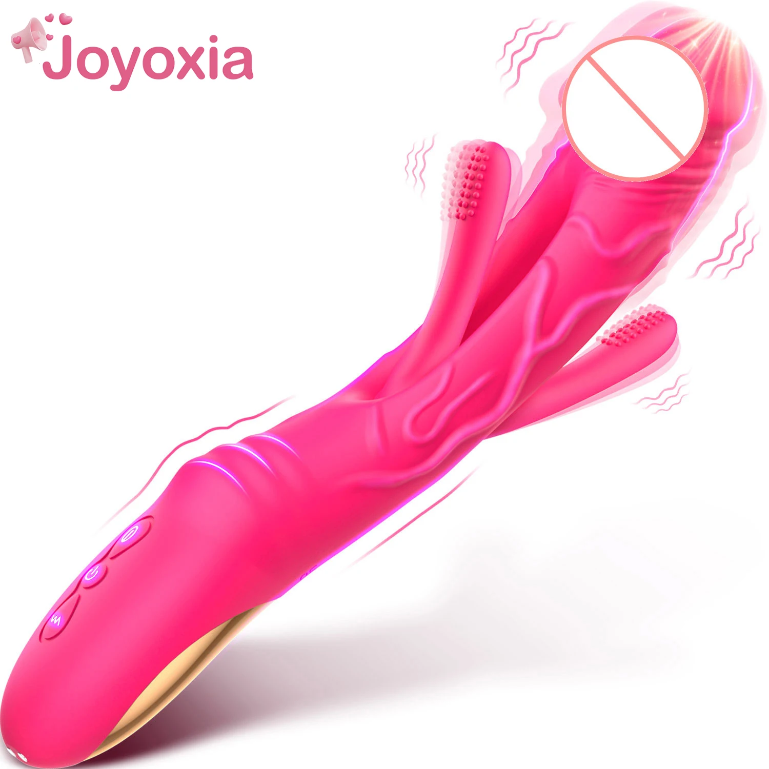 

3 in 1 Realistic Dildo for Women Clitoral Vibration Powerful Flapping G Spot Adults Supplies Sex Toys Female Masturbation Couple