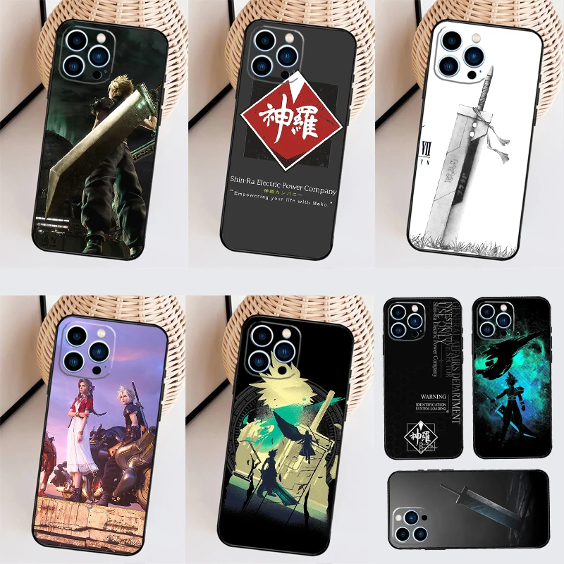 Final Fantasy VII Case For Samsung Galaxy A34 A54 A14 A36 A56 A06 A13 A53 A32 A12 A22 A52 A35 A17 A16 A55 A15