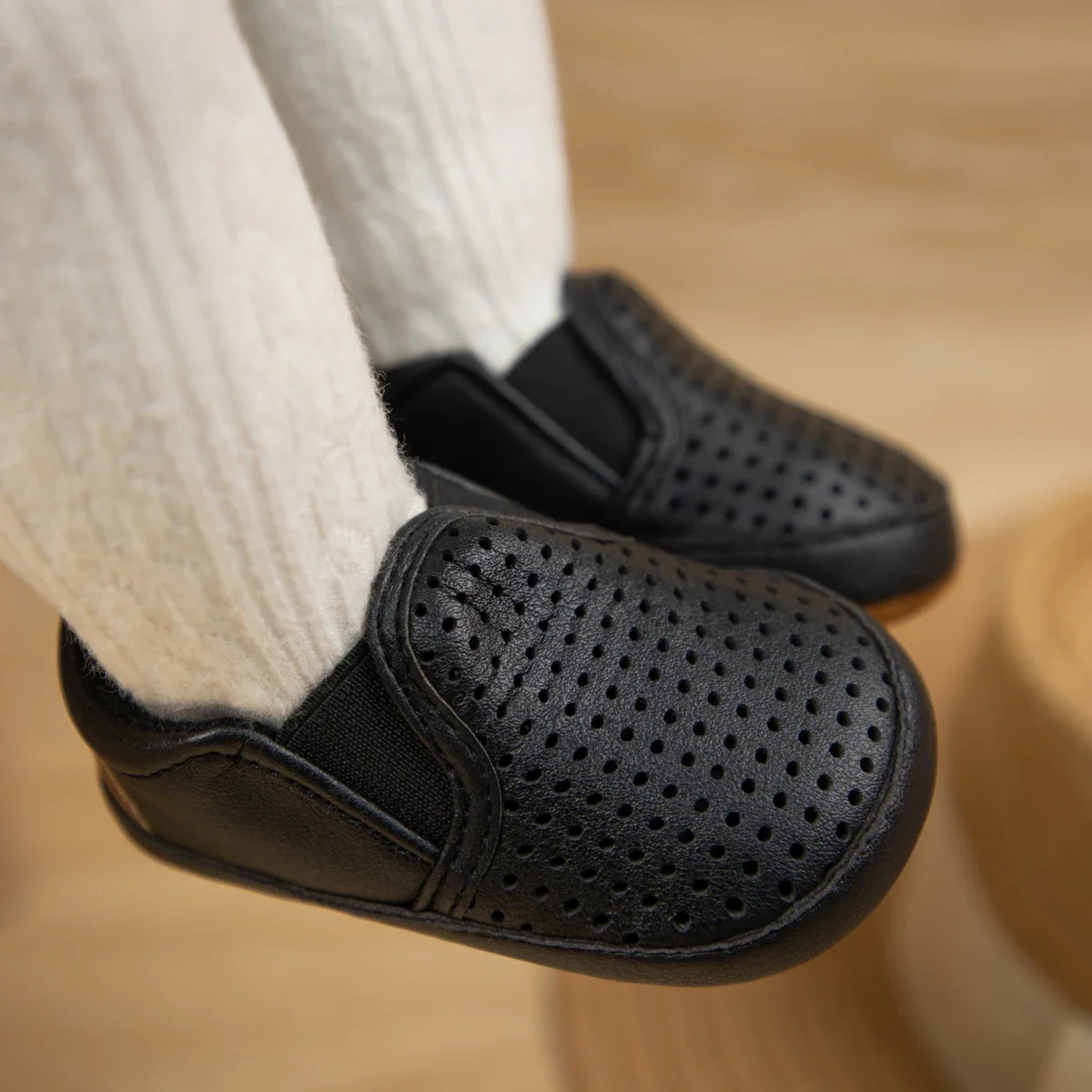 MRovior-Mocassins évidés pour bébés garçons et filles, respirants, confortables, décontractés, simples, doux, chaussures astronomiques pour tout-petits, premiers marcheurs