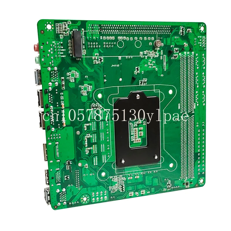 Server ITX Motherboard Supports 6-9 Generations of Dual M.2 2023NEW B250 Black Qunhui Low-power Soft Routing NAS Storage