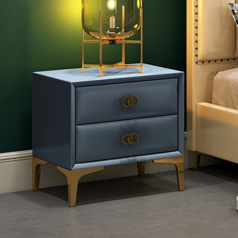 

Modern Aesthetic Night Table Nordic Simple Drawers Trendy Bedside Table Luxury Storage Muebles Para Cuarto Bedroom Furniture