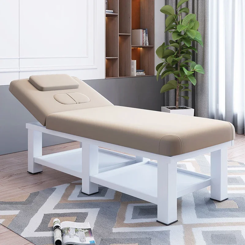 Cama de belleza hidráulica, camilla de masaje portátil barata, muebles de Mesa de Spa, salón de uñas y pedicura, champú multifuncional