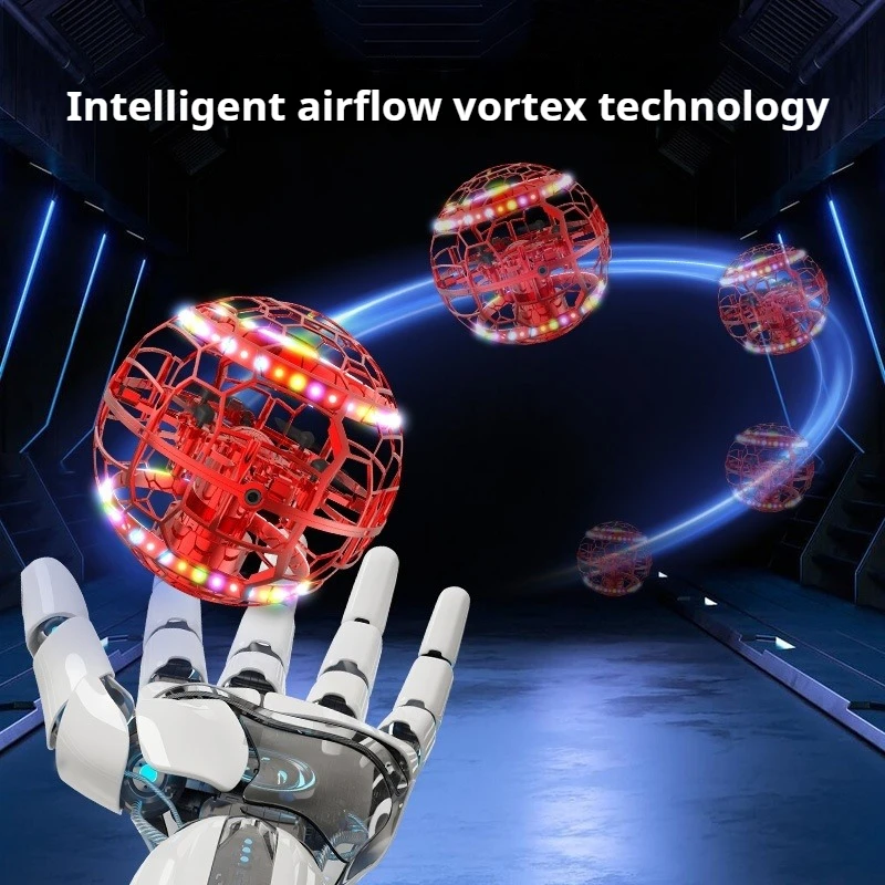 

Летающий мяч Бумеранг Fly Magic со светодиодной подсветкой Дрон Hover Ball Fly Nova Orb Flying Spinner Непоседа игрушки Детские семейные подарки