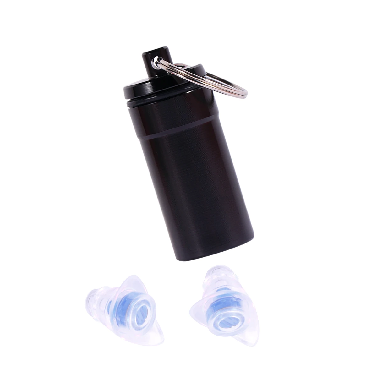 

Silicone Filter Earplug Noise Cancelling Blue Waterproof Reusable Hearing Protection Earbud Concert Dj Nightclub Party