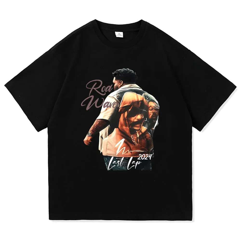 2025T Shirt Mode Männer Ästhetische Retro Hip Hop T-Shirt Unisex Hohe Qualität Vintage Baumwolle Tees Shirts Streetwear Unisex