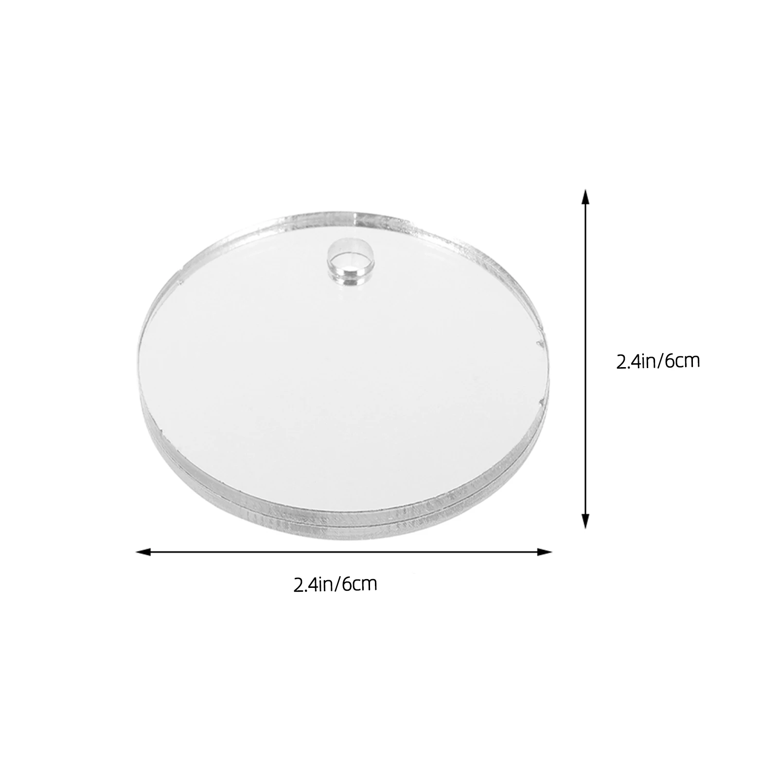 

2 sets of Aquarium Training Mirror Round Betta Mirror Fish Tank Outer Mirror With Suction Cup Compact Mirror Acrylic Mirror For