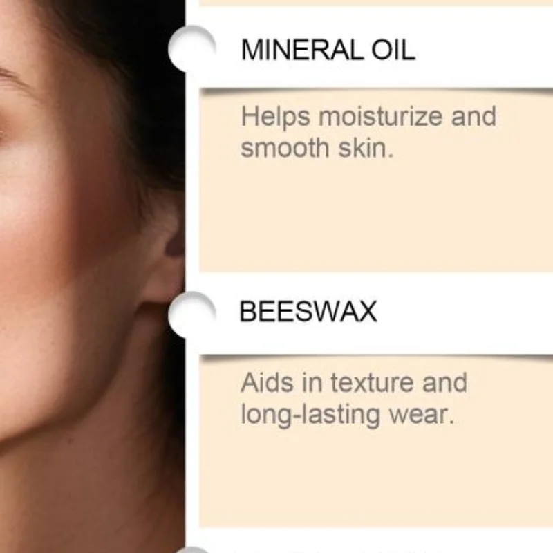 BB Cream Concealer Powder Moisturizing Non Blocking Full Coverage for Blemished Skin Breathable Texture Weekend or Office Use