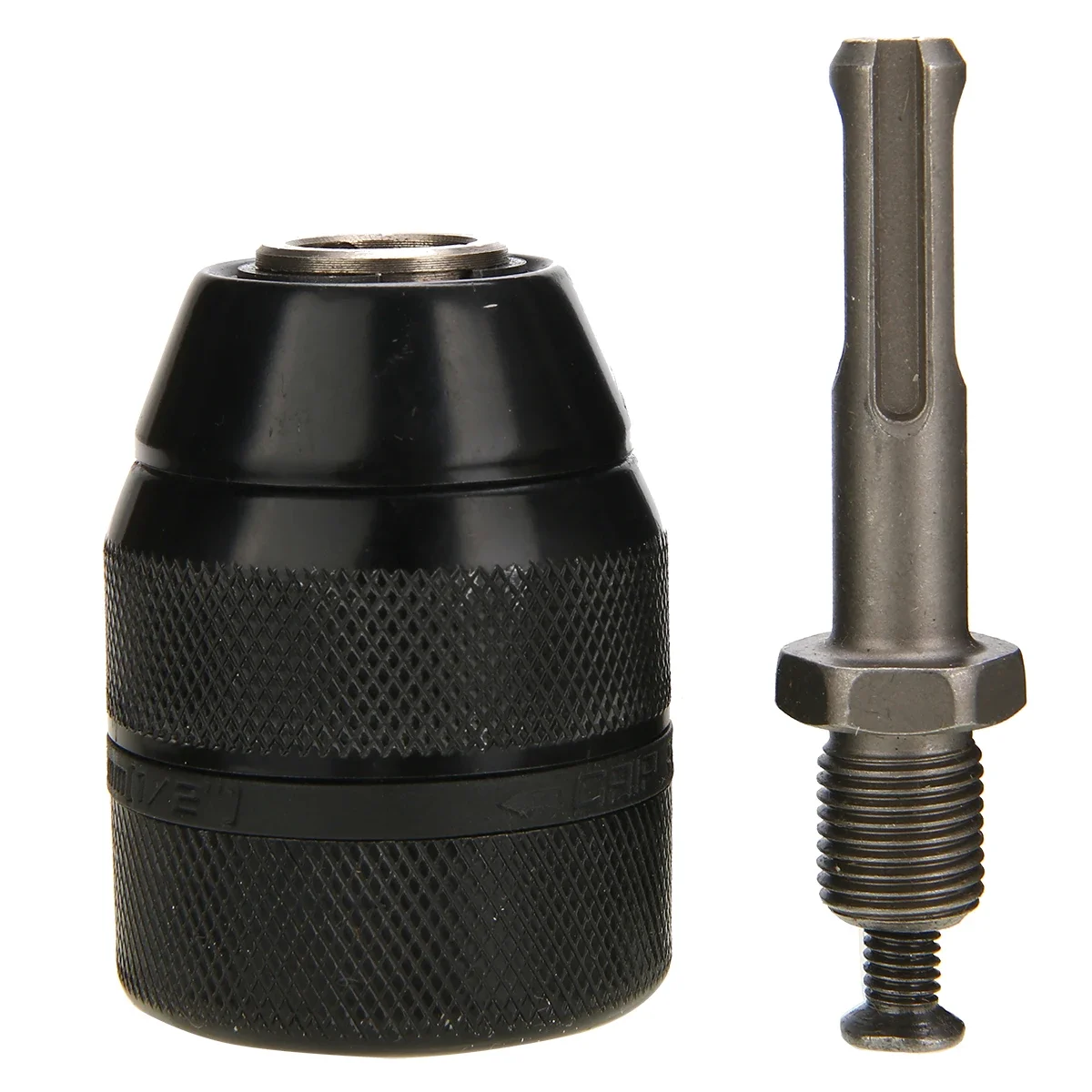 Heavy Duty 13mm 1/2-20UNF Metal Sleeve Keyless Drill Chuck Drilling Quick Change Bit Adapter Converter With SDS Adaptor