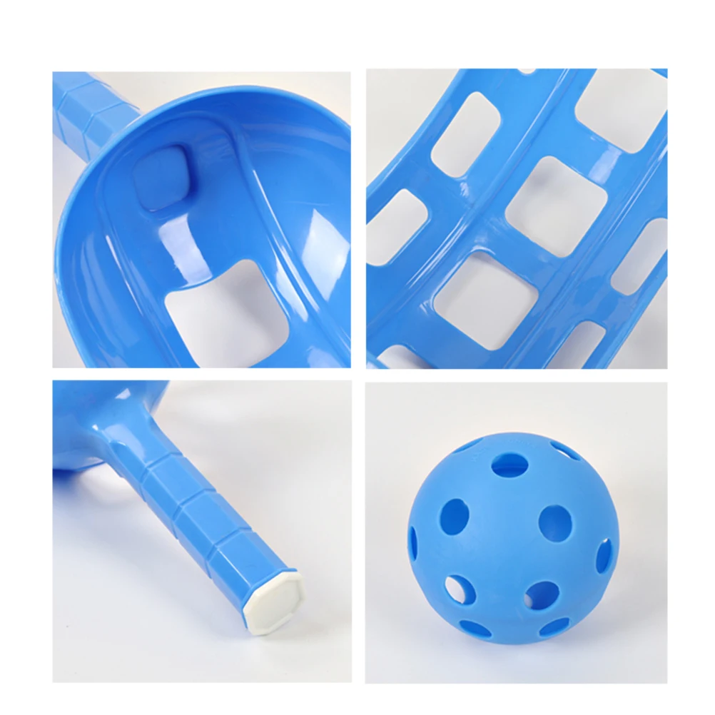 

1 set Scoop Ball Set Kids Outdoor Family Games Sports Preschool Learning Activities Throwing Game Eco Lightweight Storage Fun