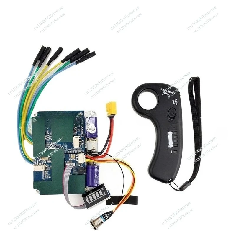 36V Electric Skateboard Dual Drive Controller Brushless Wheel Hub Motor with Wireless Remote Control Long Board Controller