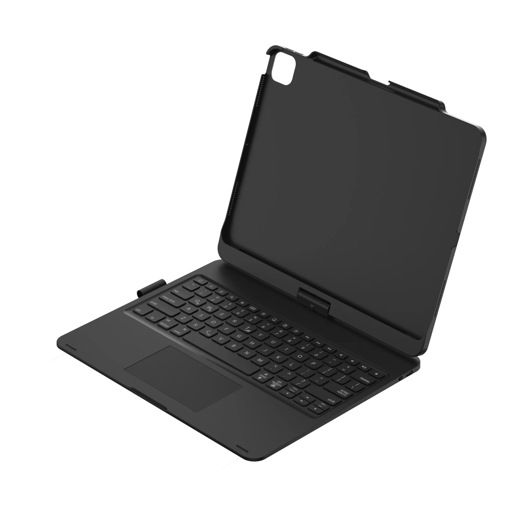 360 Degree Rotate 7 Colors Backlight Touchpad BT Wireless Keyboard Case for iPad Pro 12.9" 5th 2021 &4th Gen 2020 & 3rd  2018