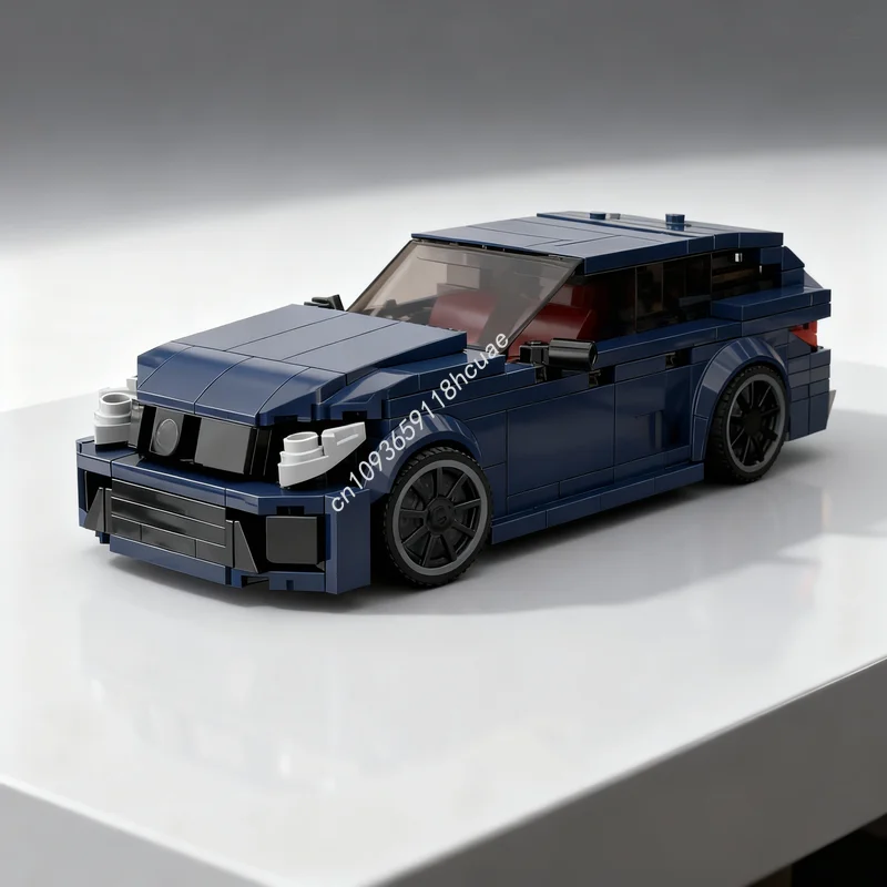 

365pcs MOC Mercedesesed Benz Wagon Shooting Brake City Champions Model Christmas Gifts Building Toys Blocks Construction Idea