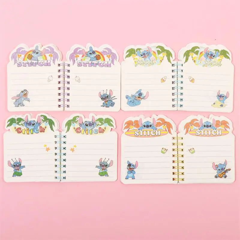 Disney Stitch 3D Change Notebook Cute Anime Cartoon School Supplies Portable Diary Office Supplies Coil Book Child Holiday Gifts