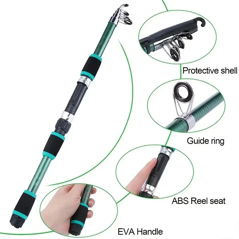 Telescopic Fishing Rod Kit 4
