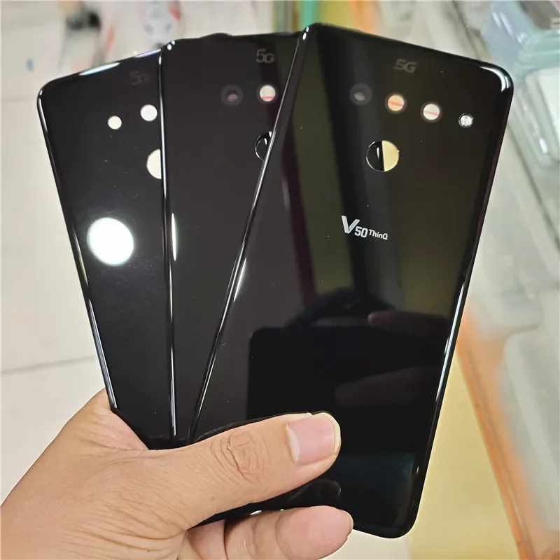 

LM-V500N backshell Door For LG v50 ThinQ 5G Back Glass Housing Cover Repair Parts V50 Dual Screen With Camera Lens