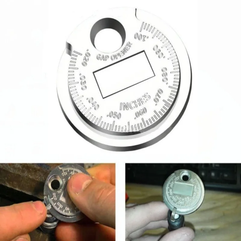 سيارة الإشعال شرارة التوصيل الفجوة أداة قياس عيار أداة قياس 0.6-2.4 مللي متر المدى شرارة التوصيل قياس الفجوة أداة