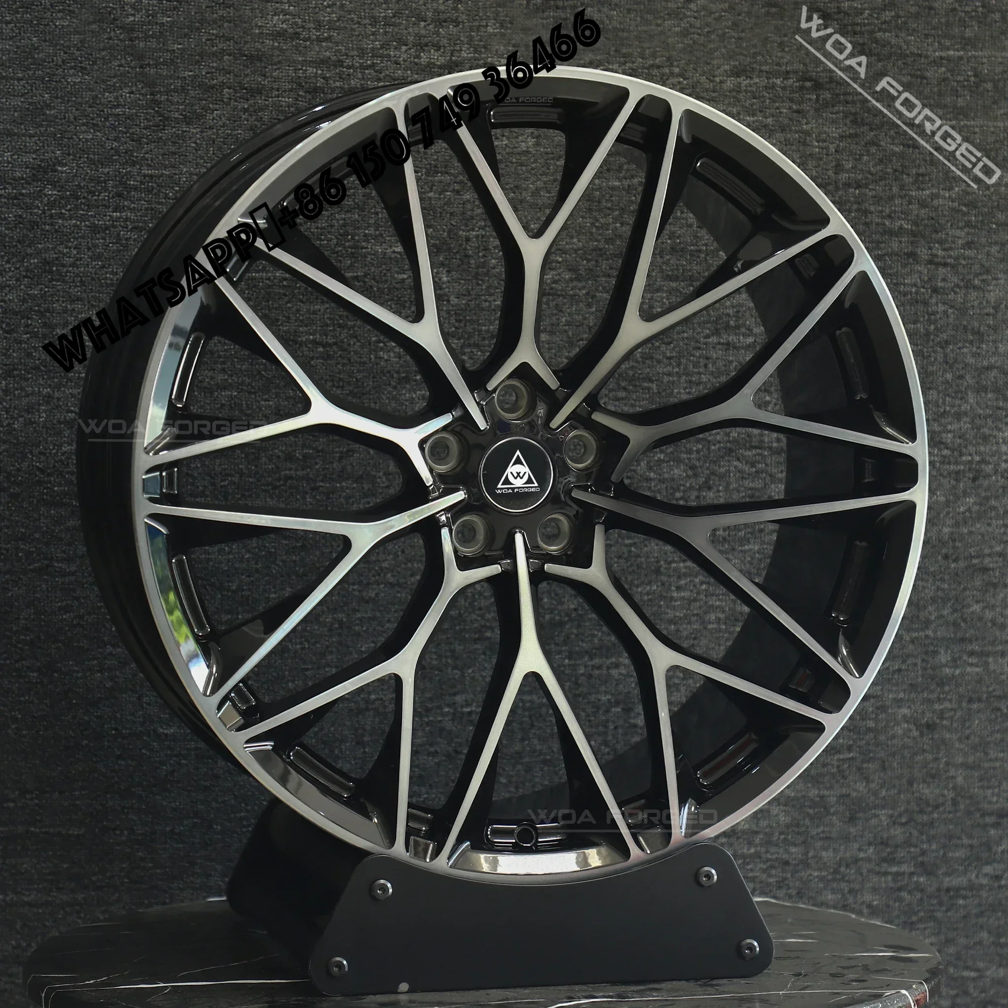 

6061-T6 Single-piece Forged High Quality Forged Lightweight P200 Multi-spoke Y Type Wheel Hub Car Forged Wheels Alloy Al