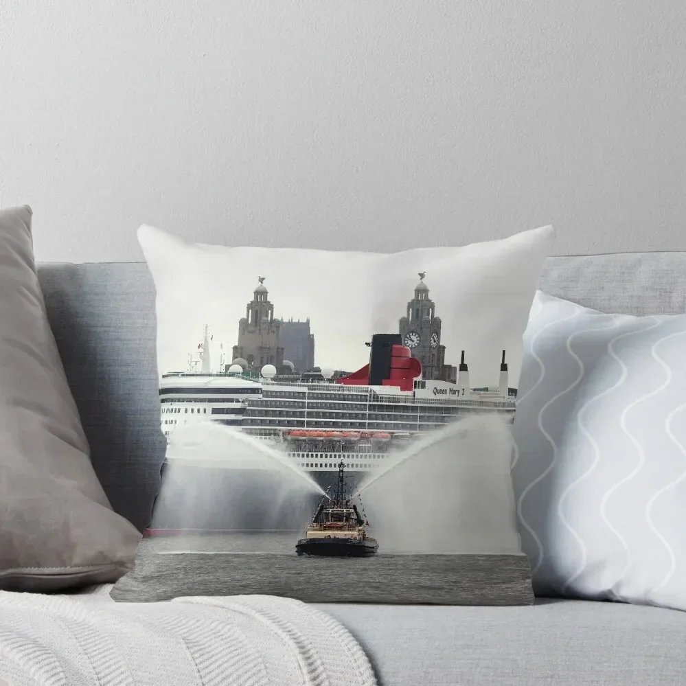 

Queen Mary 2 Throw Pillow Cushion Covers For Living Room Luxury Living Room Decorative Cushions pillow