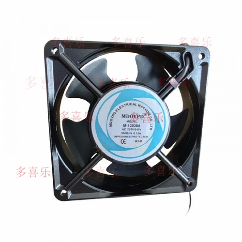 

ZMZM 1Pc NEW for MDOVPD M-12038A 220V 0.12A 12038 12CM Metal Cooling Fan