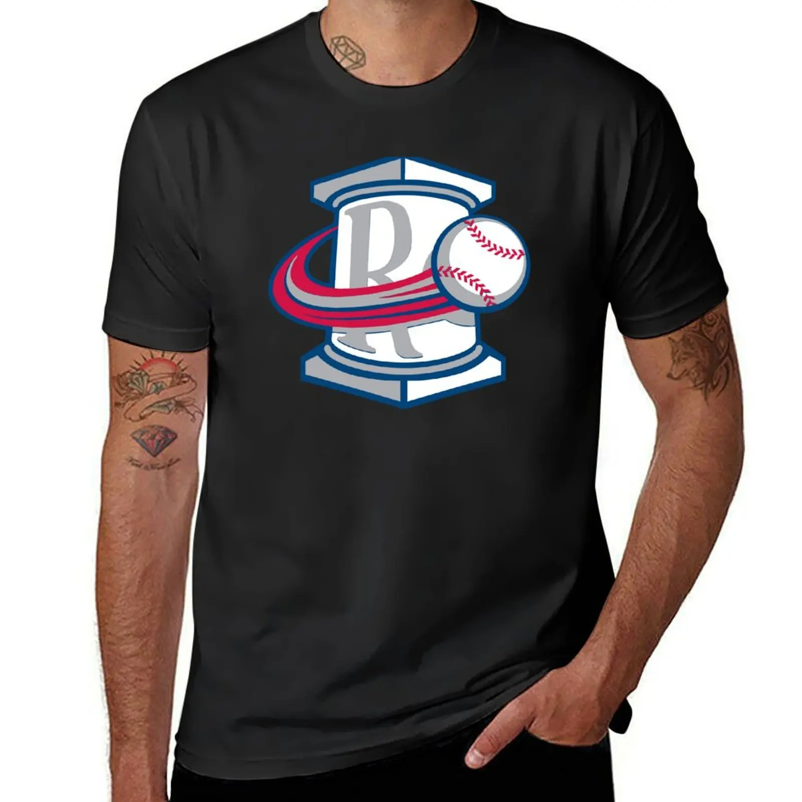 The Rome Braves T-Shirt boys whites Short sleeve tee tops tshirts for men