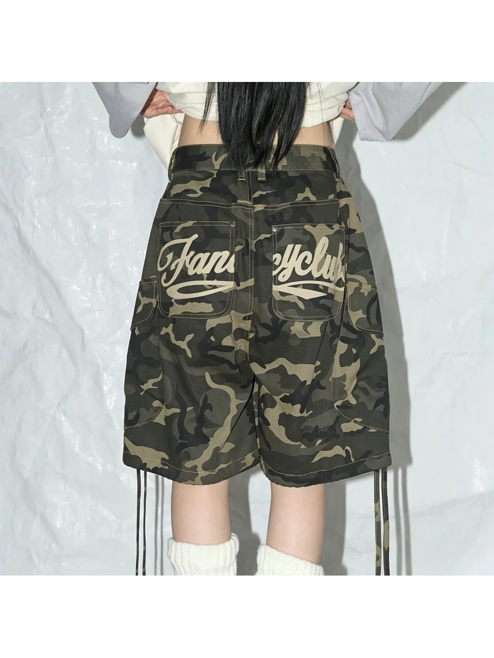 Streetwear Brand Shorts - 2026 new summer hip-hop camouflage workwear
