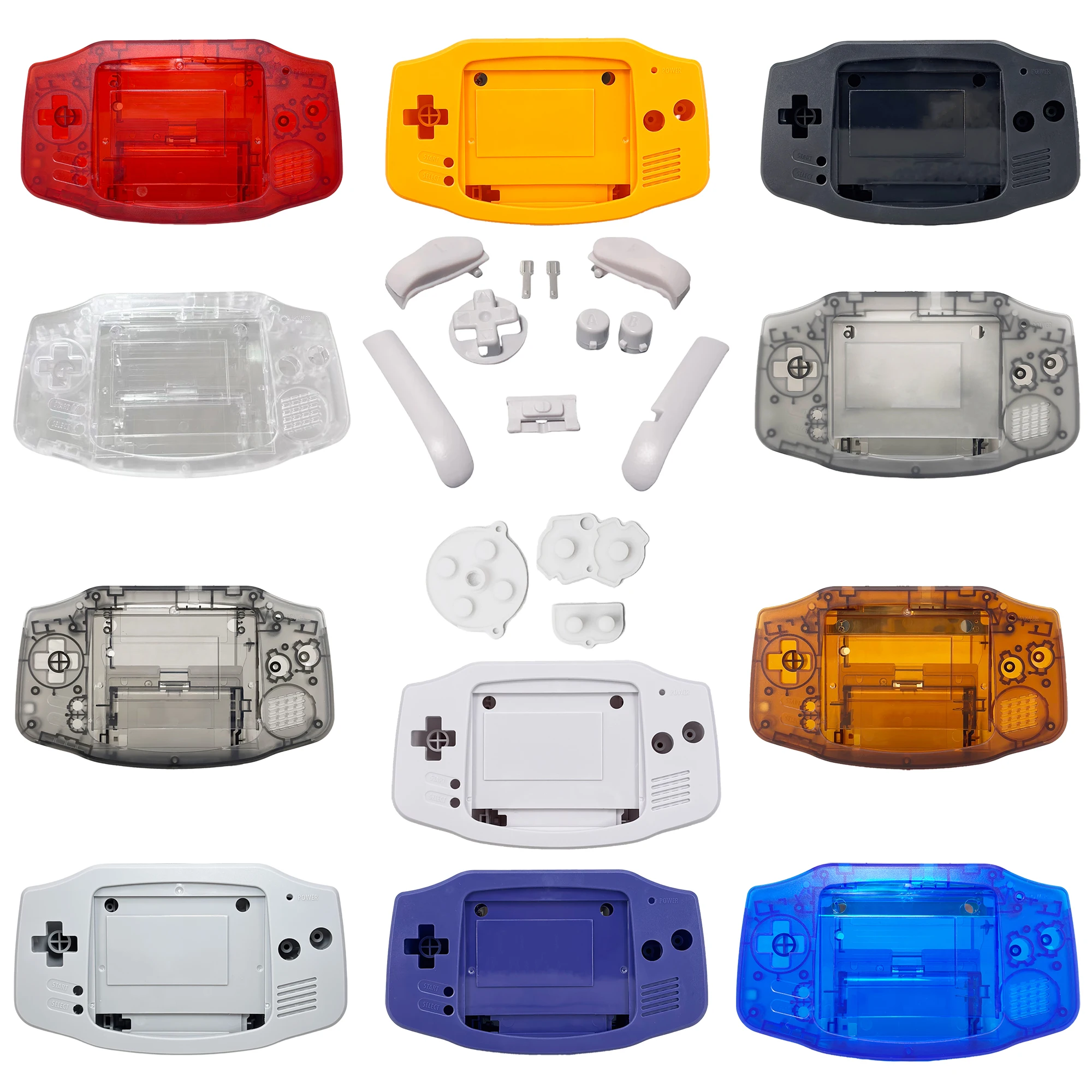For GBA IPS MAX Display Laminated kit Game GameBoy Advance Games 