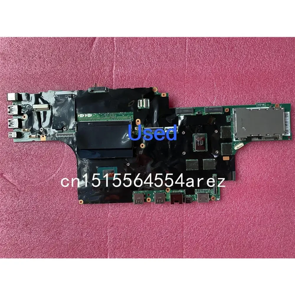 

Used For Lenovo ThinkPad P51 Laptop Motherboard Mainboard i7-7820HQ 4G 01AV363