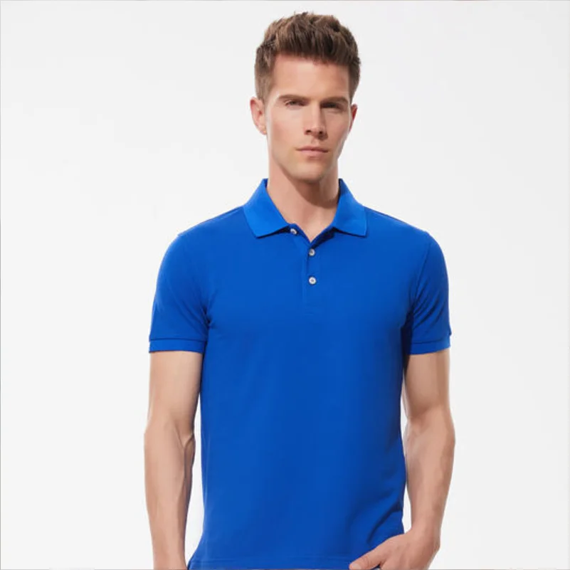 YOTEE-Polo de algodón 100% personalizado para hombre y mujer, camisa informal de Color sólido con bordado impreso, ropa de moda de verano