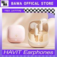 Havit Merle Lite Wireless Earphones With 4 Mics Noise Reduction Long Battery Life Latency Stereo Custom Tws Gaming Earphones