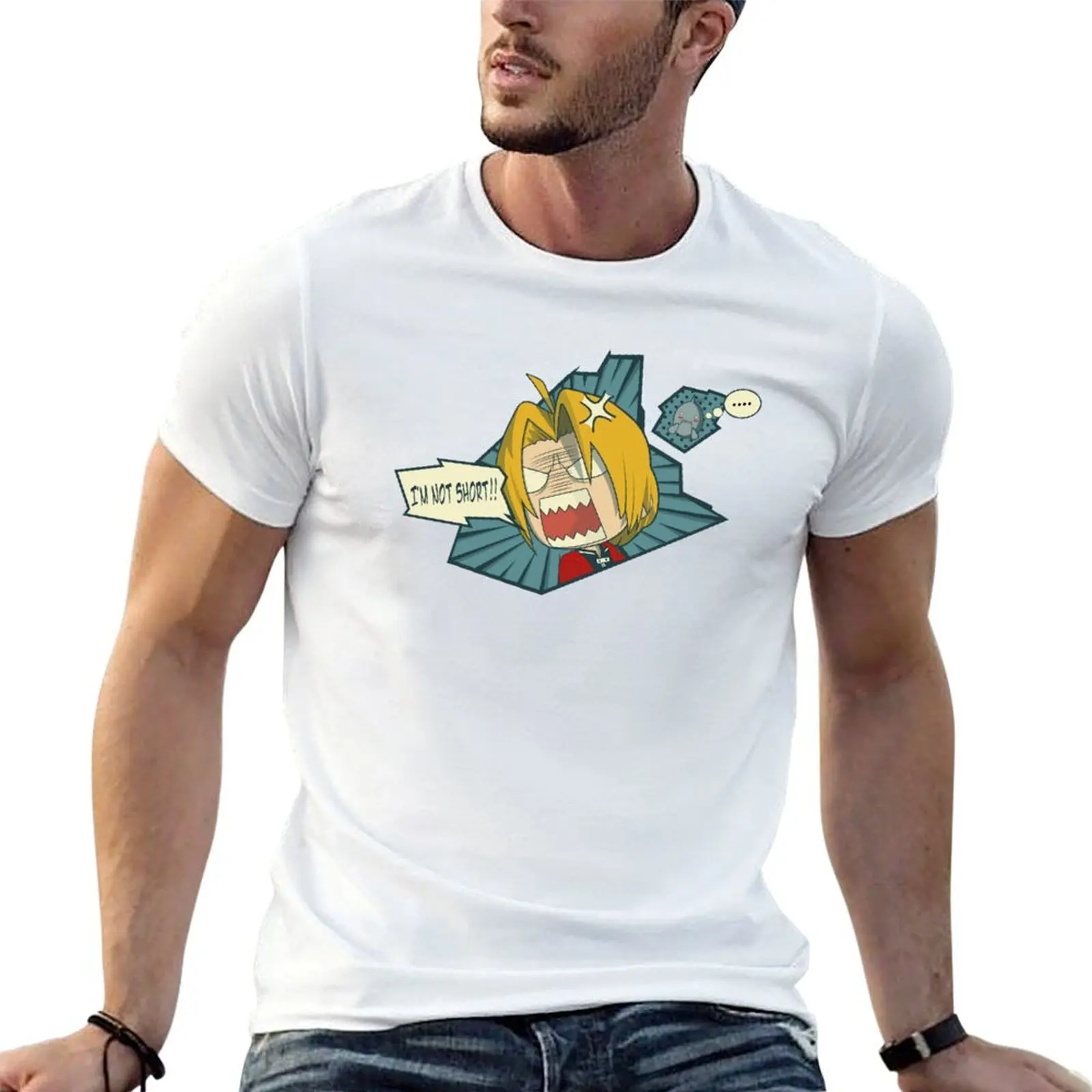 

Hagane no chibi T-Shirt t shirt for man man t shirt luxury T-Shirt