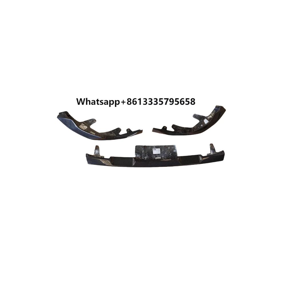 

High Quality Carbon Fiber Front Lip & Front Spoiler Three-Piece Set for 's New 3 Series Retrofit Upgrade